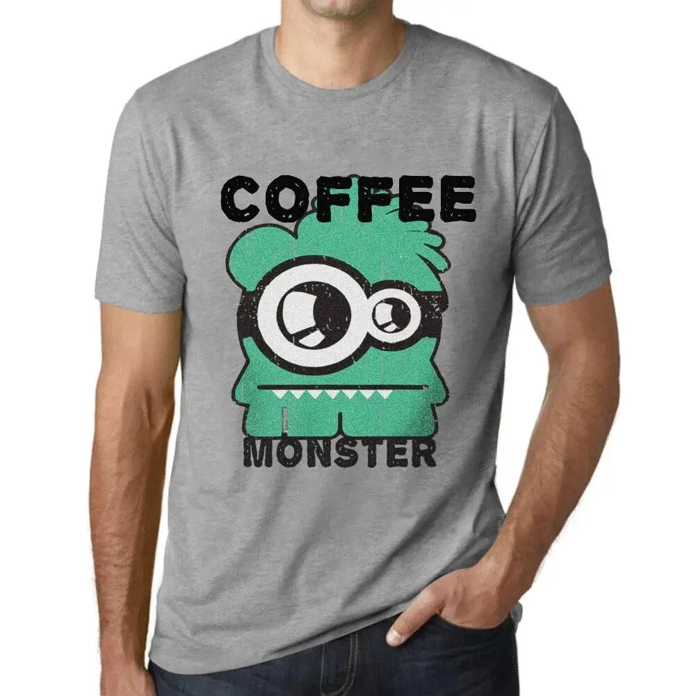 Men's Graphic T-Shirt Coffee Monster Eco-Friendly Limited Edition Short Sleeve