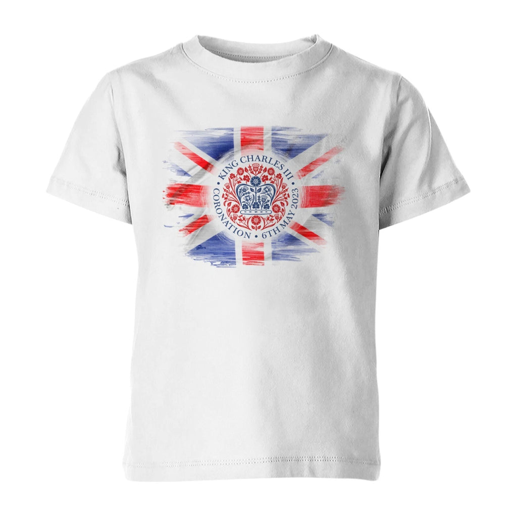 King Charles Coronation T-Shirt Union Street Party Mens Womens Kids Tshirt