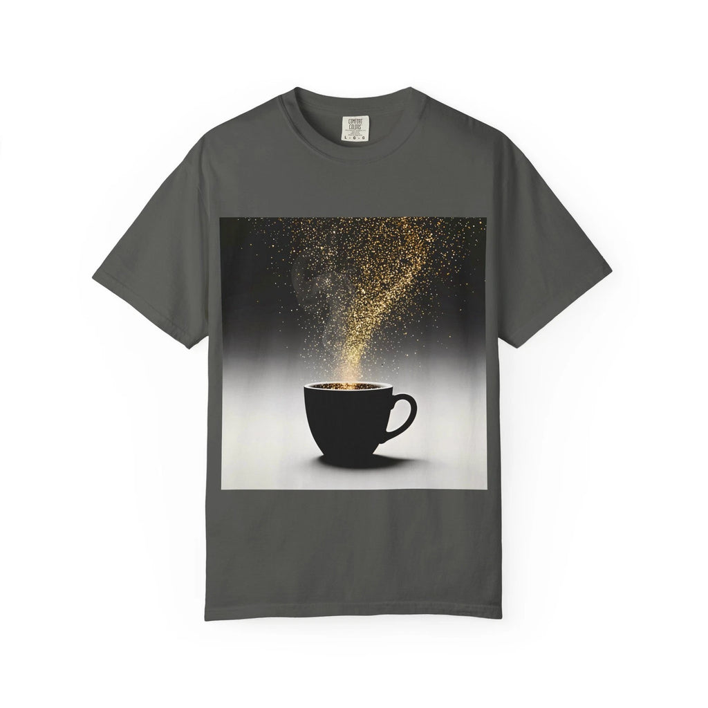 Gold Dust Coffee Magic Shirt Comfort Colors 1717 Luxury Aesthetic Tee