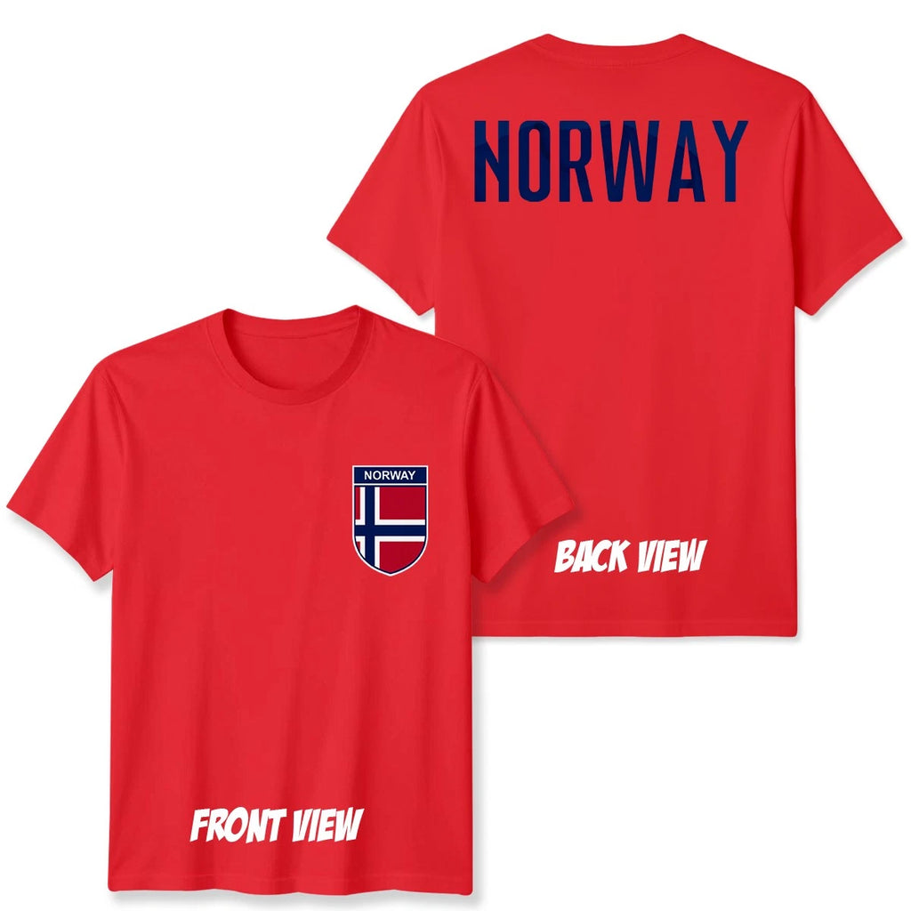 Norway Football Unisex Kids T-Shirt Country Pride Soccer Tee #WC
