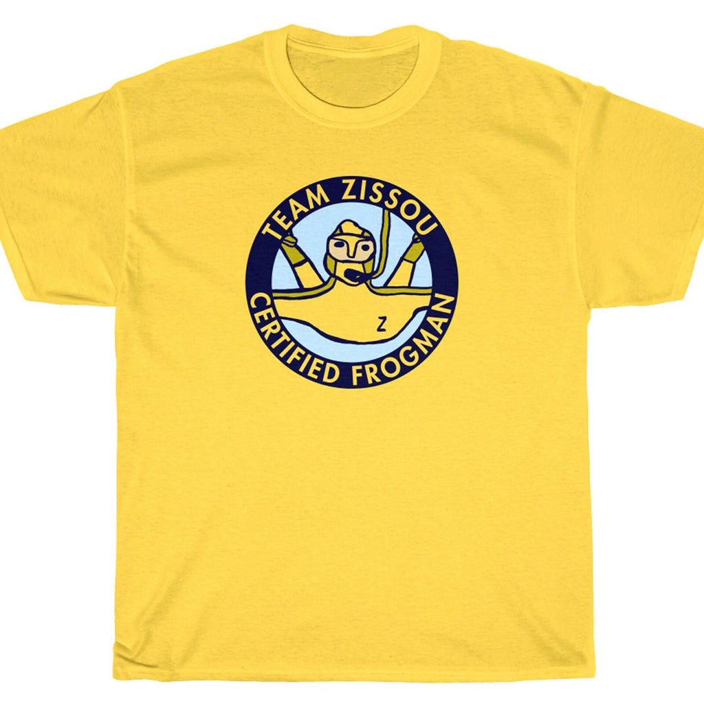 TEAM ZISSOU CERTIFIED FROGMAN T-Shirt - Life Steve Scuba Aquatic