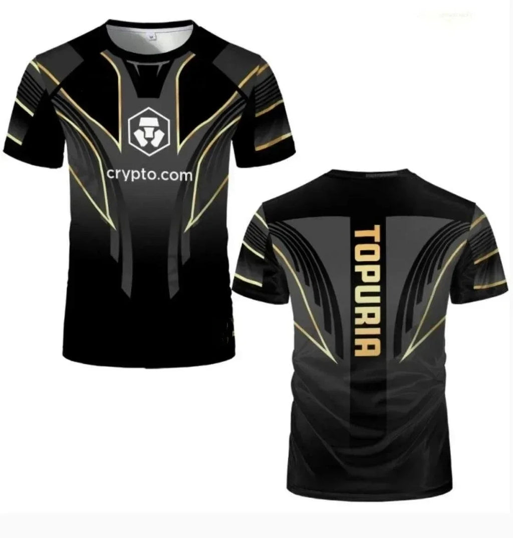 Men's Boxing Fight T-shirt Summer Casual Quick Dry Breathable & Fashionable