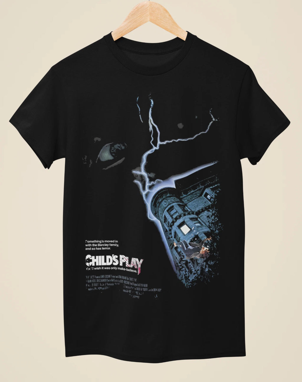 Childs Play - Movie Poster Inspired Unisex Black T-Shirt