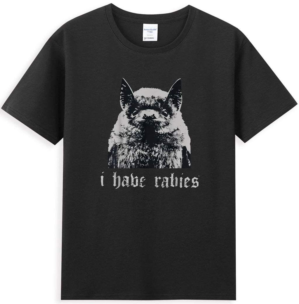 I Have Rabies Funny Bat Meme Saying Joke T-Shirt