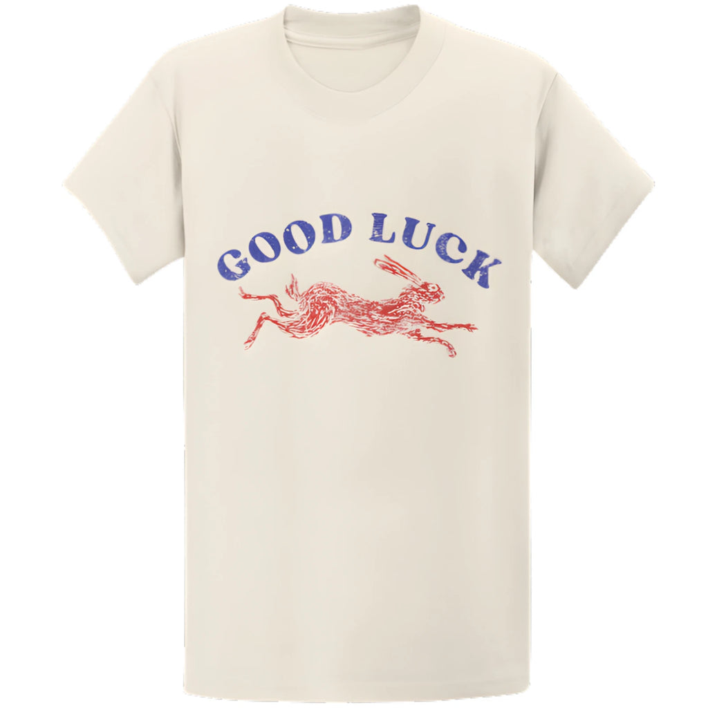 Gildan 5000 Retro Good Luck Lucky Rabbit T-Shirt - Aesthetic Western Gift Tee