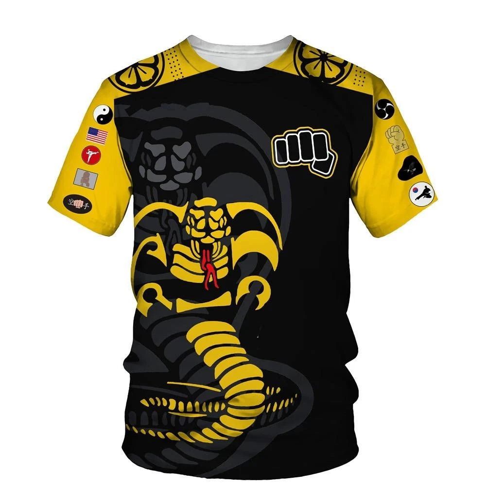 Buy Cobra Kai 3d Print T Shirt Cool Men's All size S-5XL V122