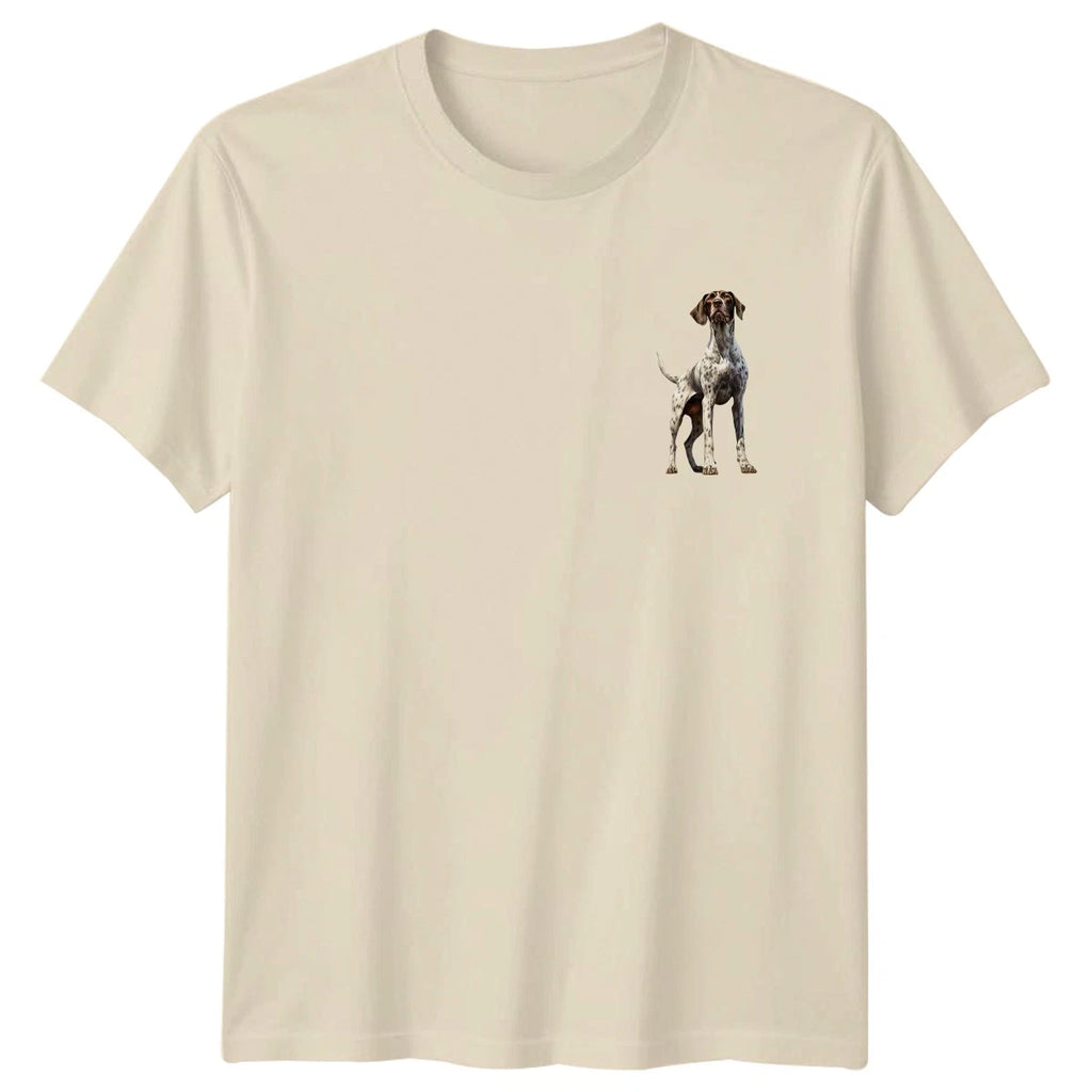German Shorthaired Pointer Dogs Animals Mens T-Shirt Womens Tee Graphic Unisex