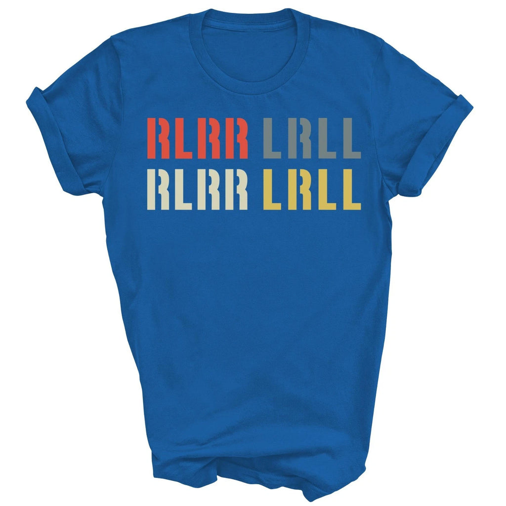 Drummer Vintage Rlrr Lrll Drums Drumming Unisex Shirt Gift