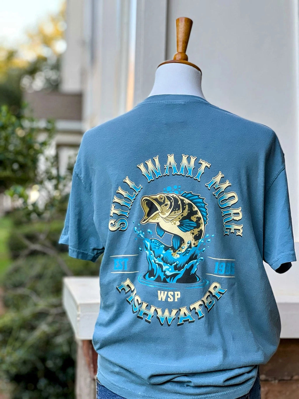 Widespread Panic "Fishwater" T-Shirt ( Back Design )