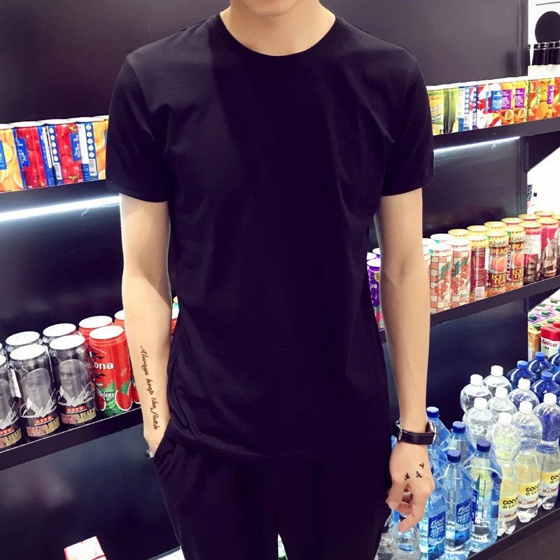 Men's Oversized T Shirt Casual Short Sleeve Comfortable Fit for Daily Wear