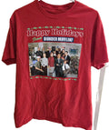 The Office Happy Holidays Christmas card short sleeve t-shirt Men’s size Large