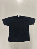 Y2K Mens Untamed Spirit Black Pocket T Shirt Size XLarge
