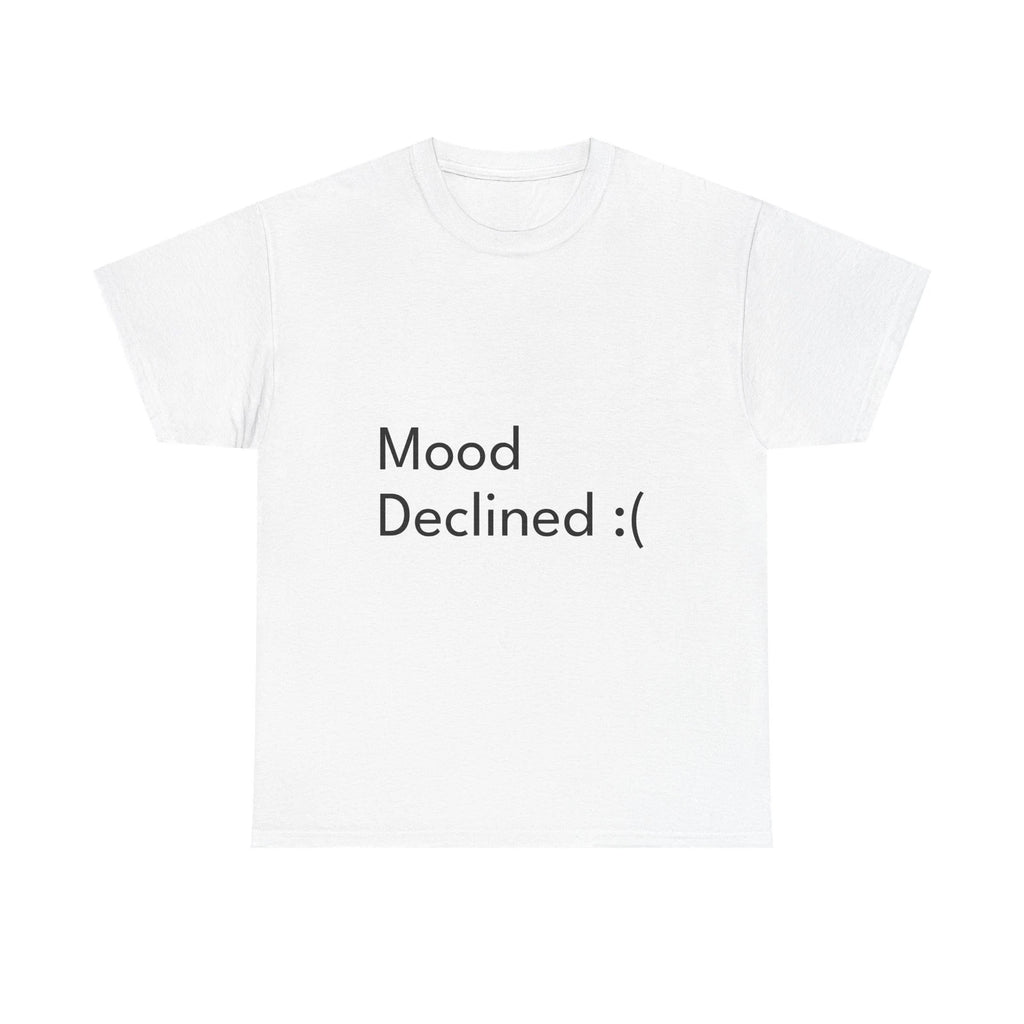 Mood Declined :( Shirt Funny Casual Graphic Tee Joke Gift