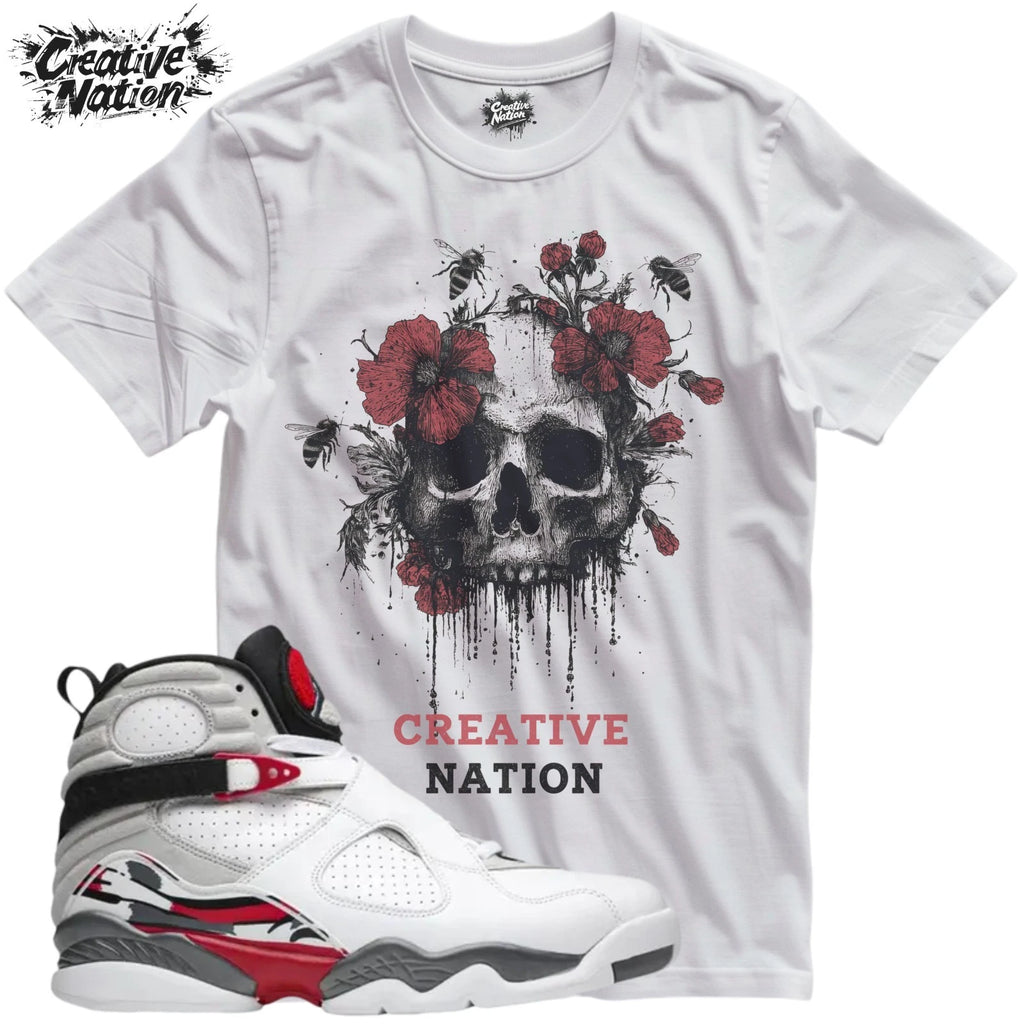 Shirt To Match 8 Unisex Tee Sneaker Shirt Skull Shirt For Sneaker Tee Outfit
