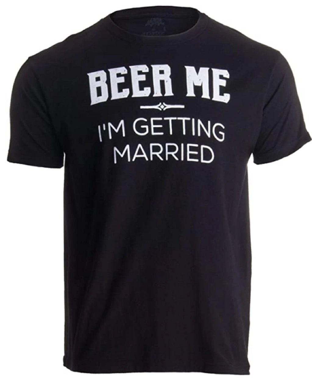 Beer Me I'm Getting Married T Shirt Black Men Size Large