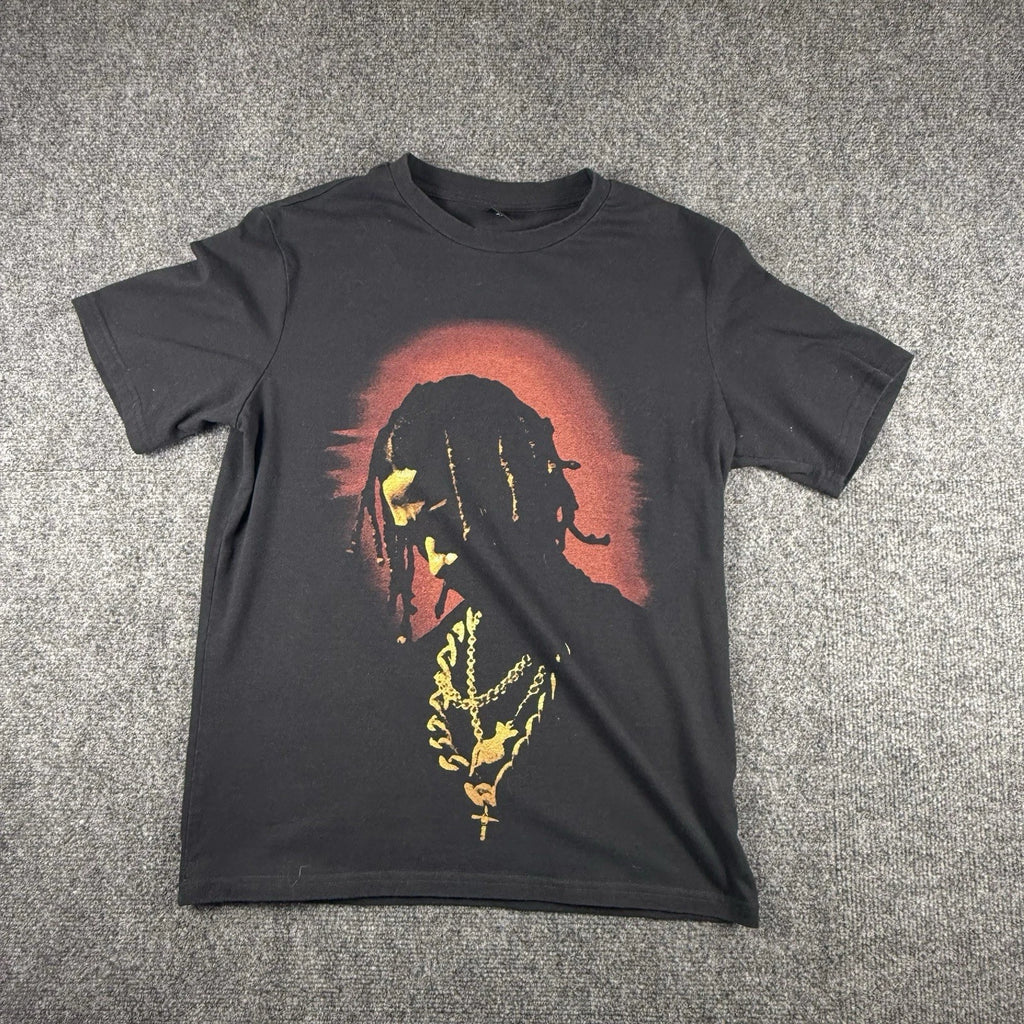 Mens XS Travis Scott Style Street Life Rap T Shirt