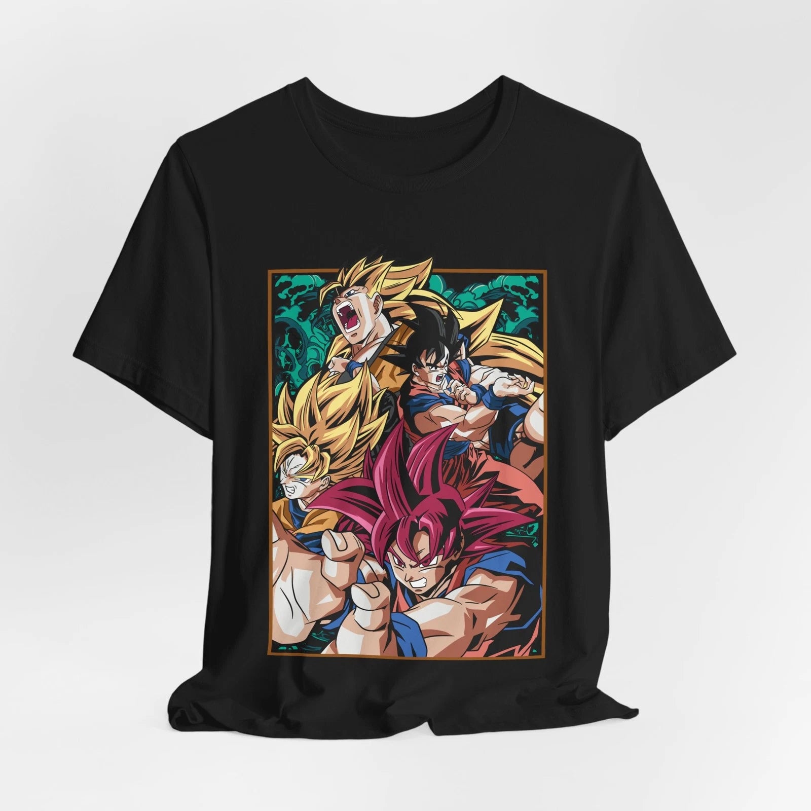 Dragon Ball Goku Graphic Tee, Anime Shirt, Unisex Anime Tee, Dragon Ball Fan