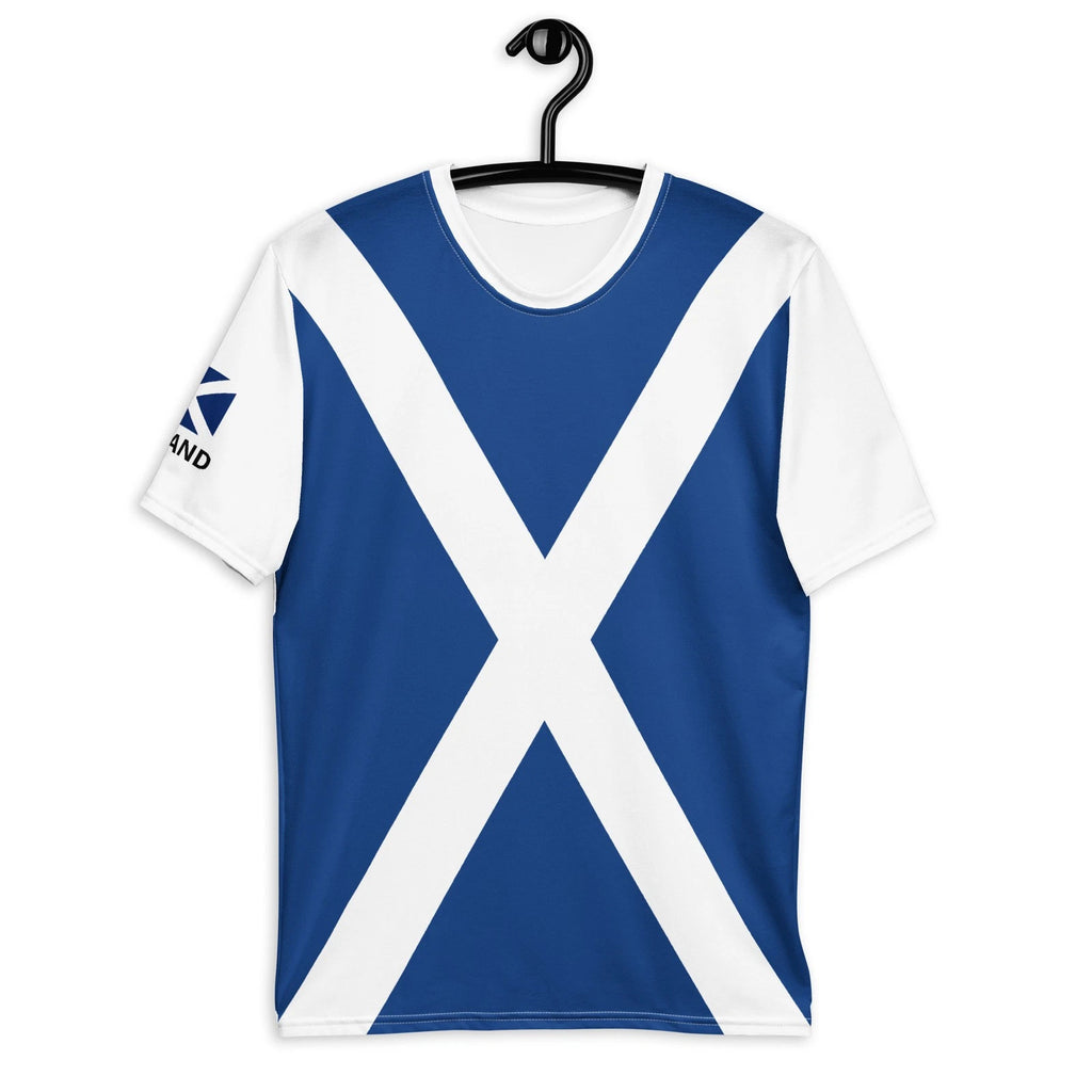 Scottish Flag Shirt Scotland Pride Saltire Tee Scottish Shirt