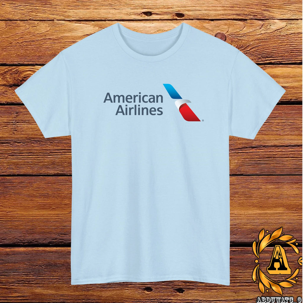 American Airlines Logo T-Shirt Black/Grey/White/Navy/Red/Light Blue S-5XL