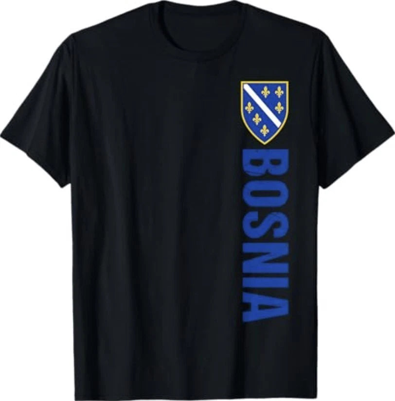 Bosnia Gift Flag Bosnia Vintage Herzegovina Sarajevo T-Shirt