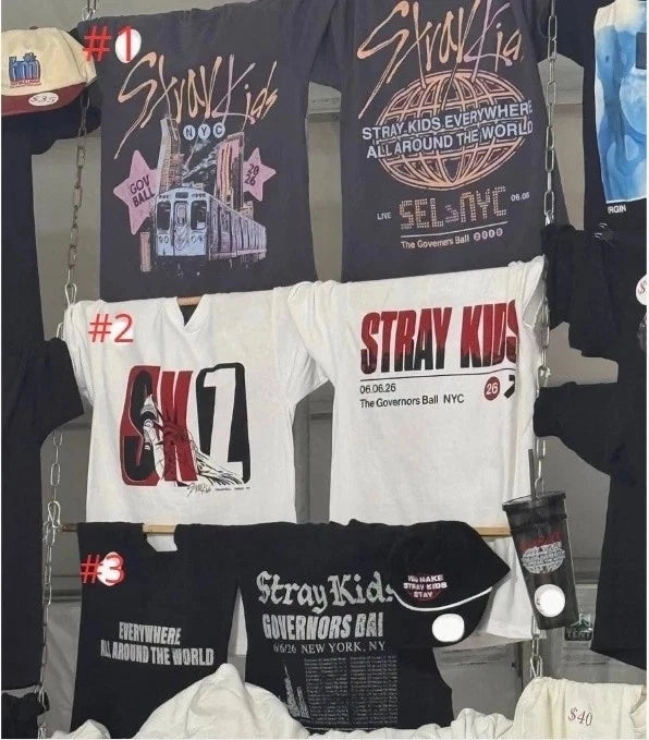 Stray Kids Governors Ball T-Shirt 2026 Reprint