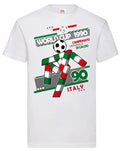 Italia 90 Italy Classic Retro Football Soccer T Shirt For World Cup Fans