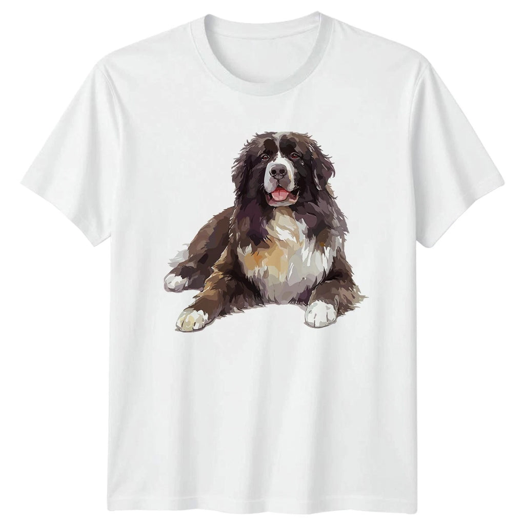 Saint Bernard T-Shirt Dog Lover Pet Gift For Him And Her