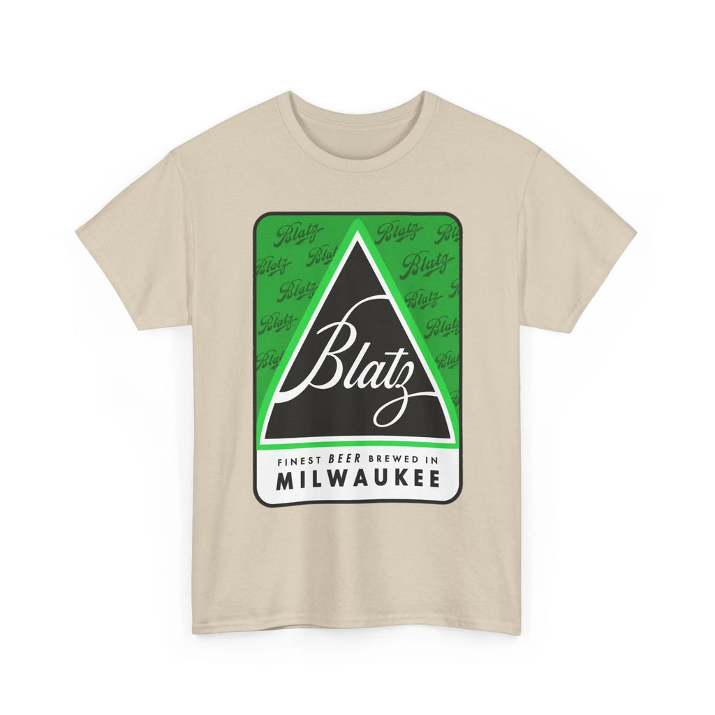 Blatz Finest Beer Brewed In Milwaukee WI Green Retro 1950s Breweriana T-Shirt