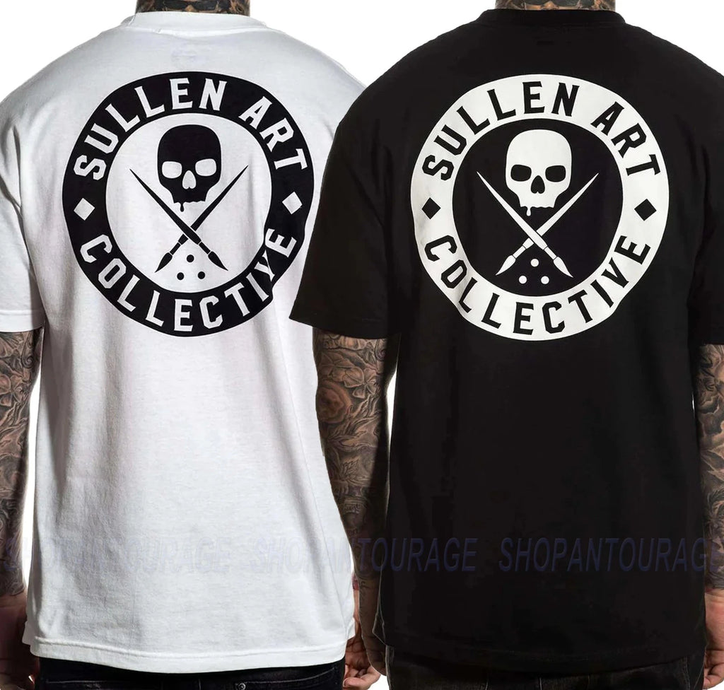 Sullen Classic Standard Fit SCM3008 New Short Sleeve T-shirt For Men | 2 Colors