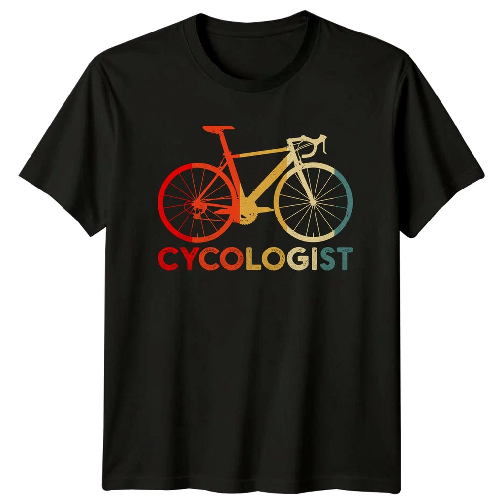 Cycologist T-Shirt Retro Cycling Biking Birthday Gift For Him And Her