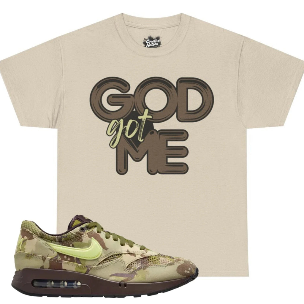 Shirt To Match Air Max 1 '86 OG Camo Light Lemon Twist Unisex Tee GOD Shirt