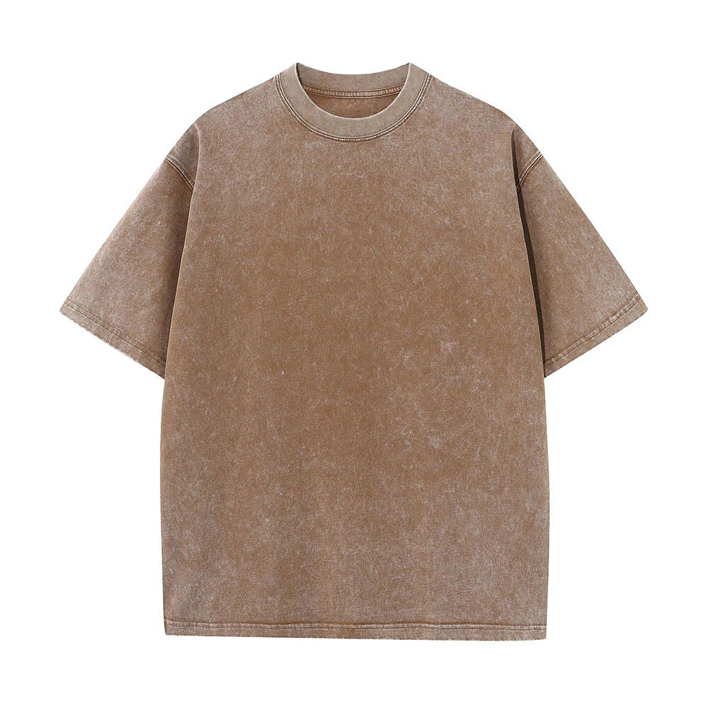 Men's Oversize T-Shirts Short Sleeve Crew Neck Tee Top Casuals Pullover Blouse