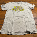 Indeed Brewing Company Pistachio Graphic T-Shirt Mens Large Tan Sleeve Cotton