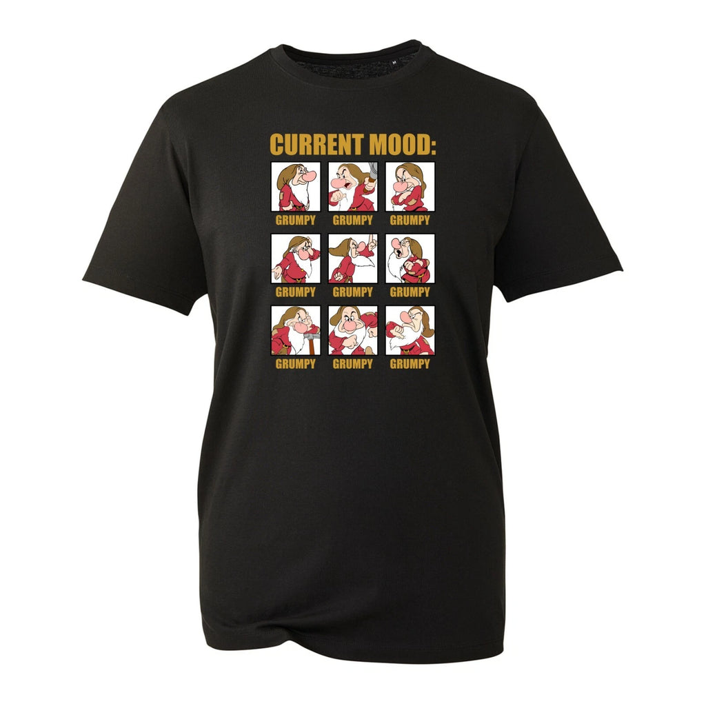 Current Mood Always Grumpy T-Shirt, Grumpy Old Git Joke Dad Grandad Unisex Top