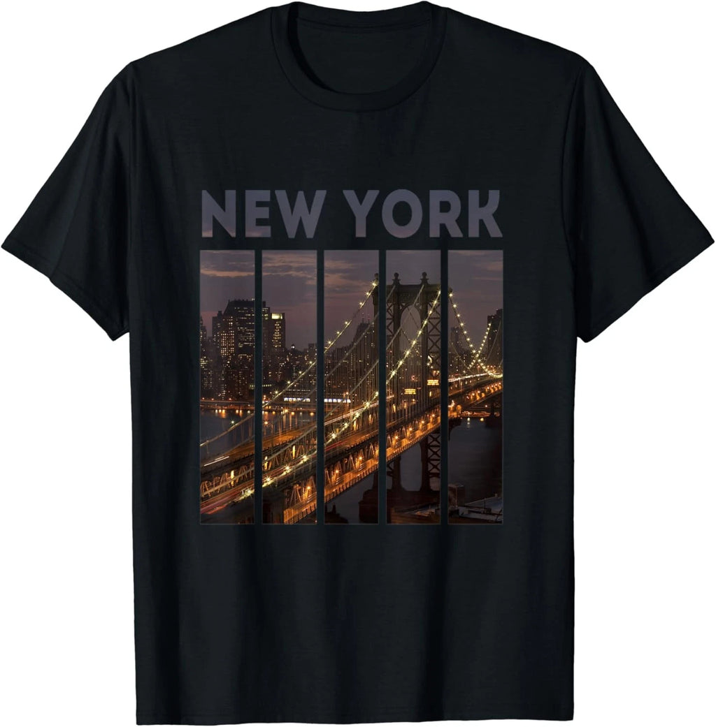 New York City North America Brooklyn Bridge Souvenirs T-Shirt