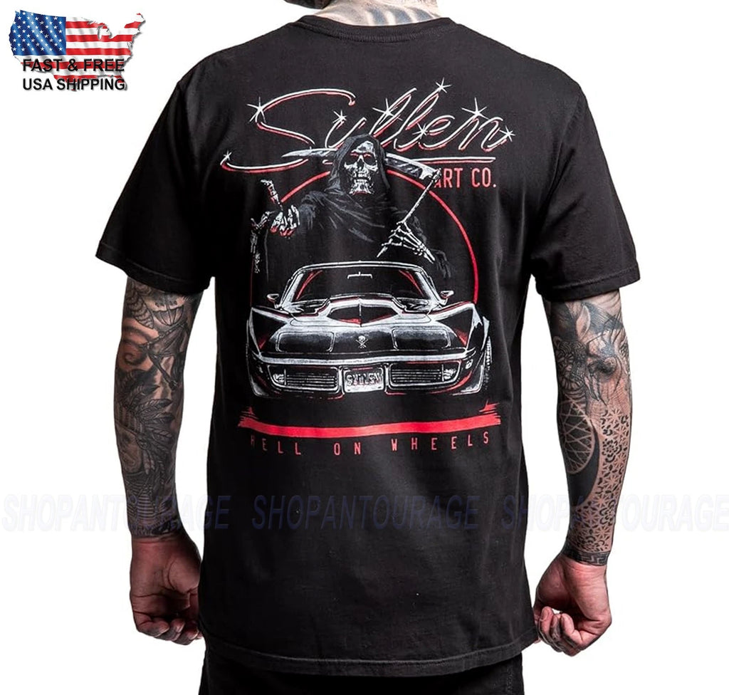 Sullen Art Collective Stingray Premium SCM8147 Short Sleeve T-shirt For Men