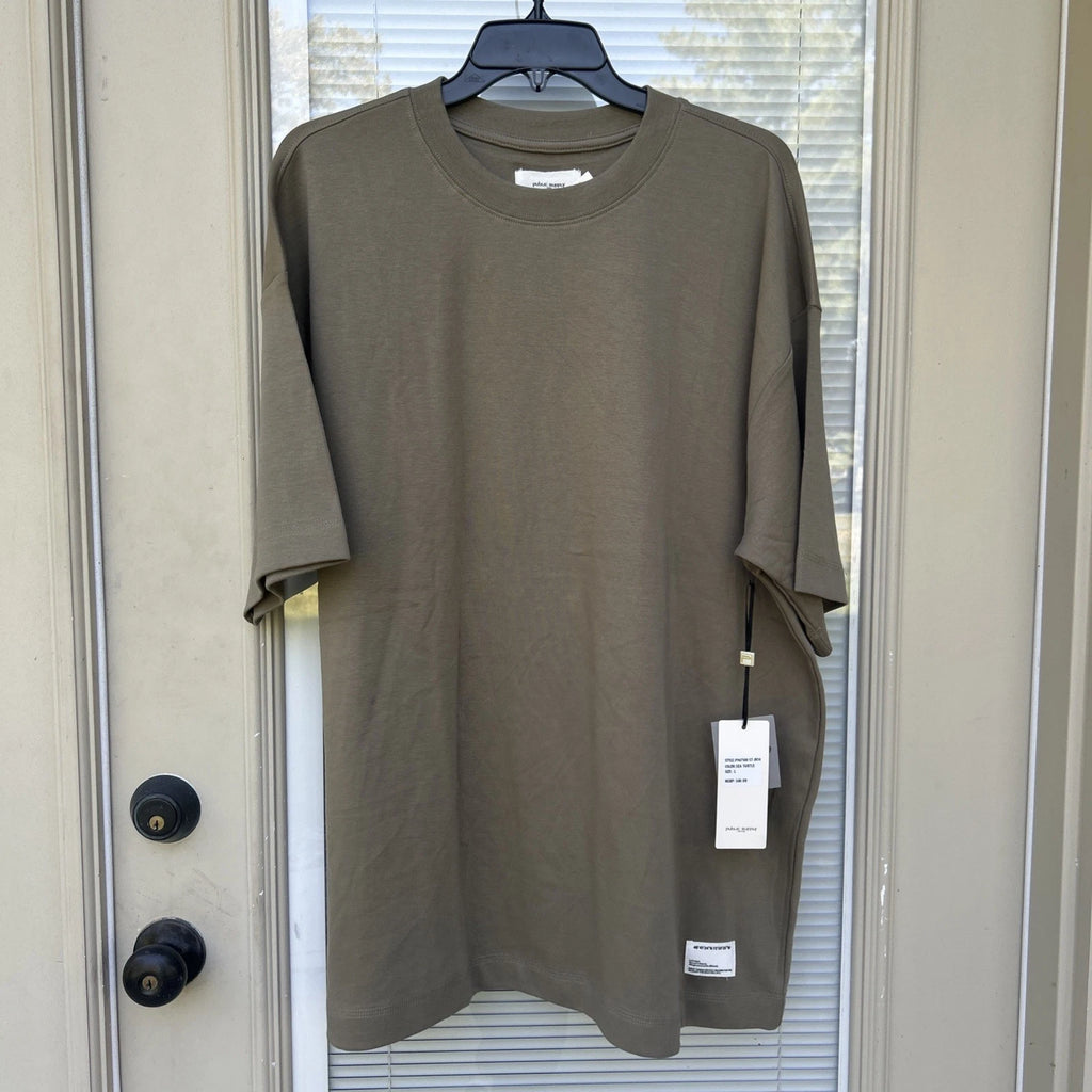 Public Supply NYC Mens Oversized Fit Tee Sea Turtle Size L NWT