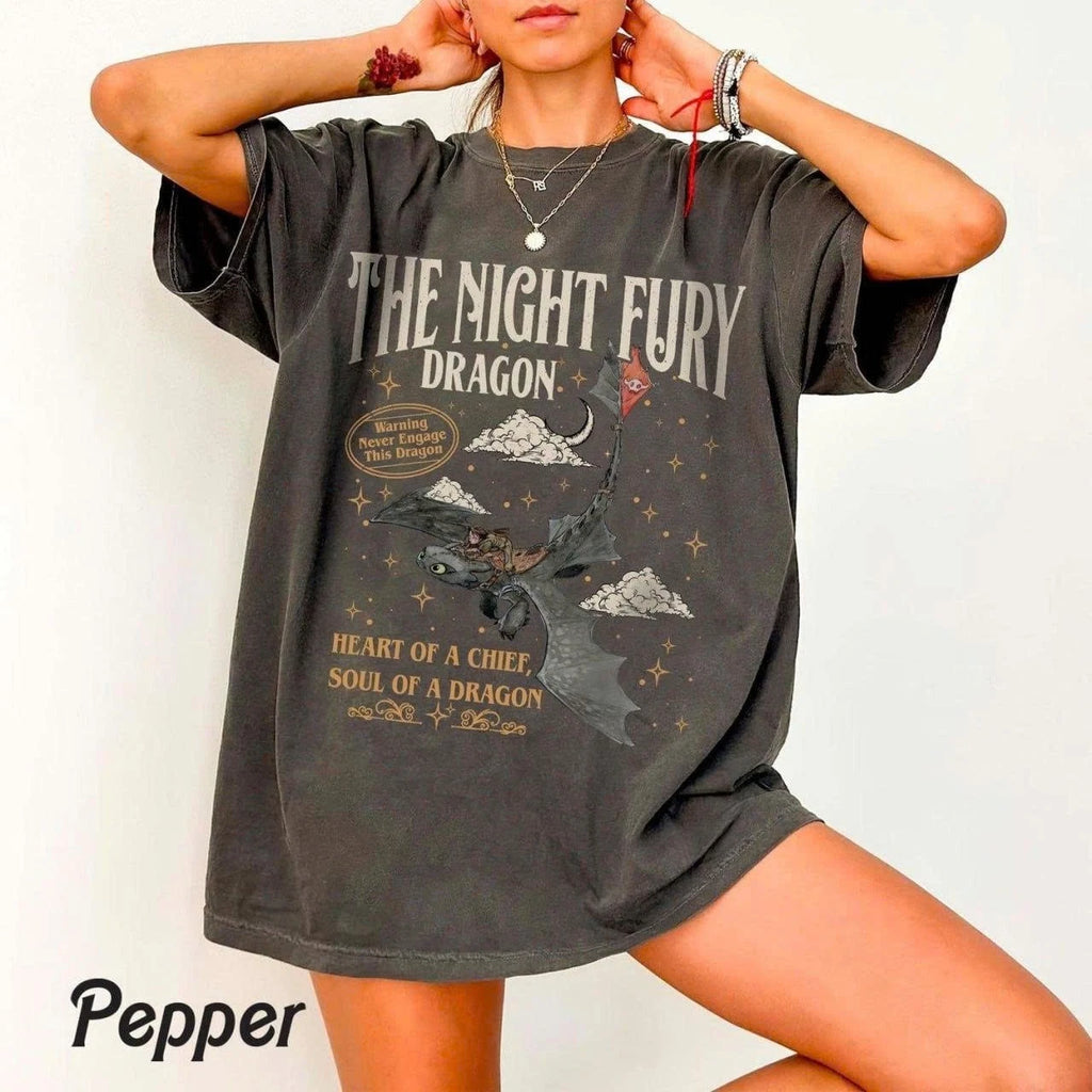 Youth & Adult Night Fury How to Train Your Dragon Shirt, Toothless Shirt, In My
