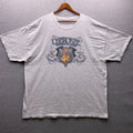 Y2K Wolf Cherokee Survivors North Carolina Graphic Mens 2XL Biker Rally T Shirt