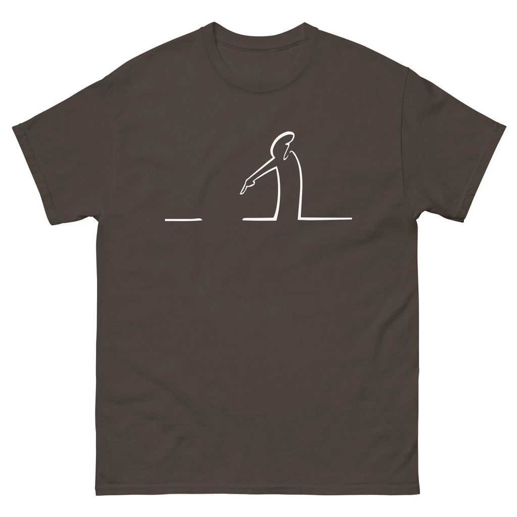 La Linea Shirt La Linea Line Ligne Short-Sleeve Unisex T-Shirt