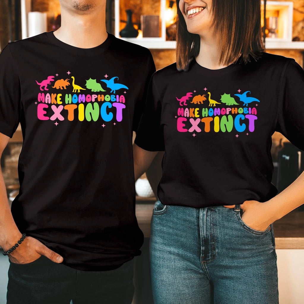 T-SHIRT (P 5 ) Rainbow Pride Homophobia Love Heart Gay  Month LGBTQ Trans Gift