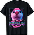 Vaporwave Aesthetic Meme Funny Cyberpunk Cat T-Shirt