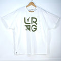 LRG Giraffe Logo Graphic Print T Shirt Mens 2XL White Streetwear Skate Urbanwear