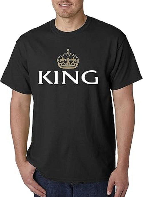 107 - Unisex T-Shirt Bow Down King with Crown