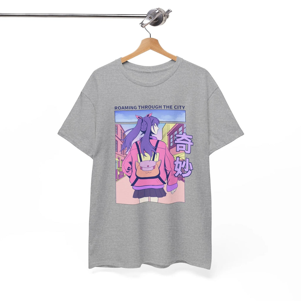 Japanese City T-Shirt | Japanese Cute City Tee | Anime Aesthetic Shirt