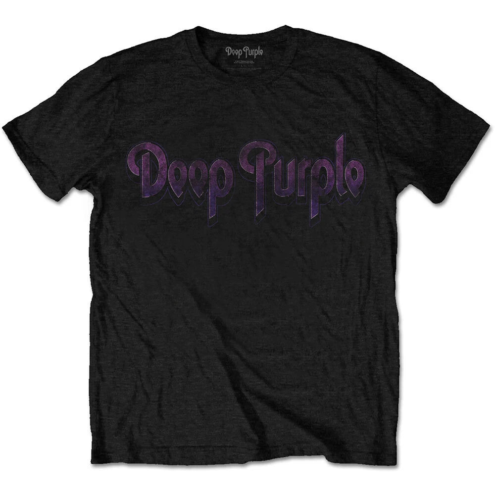 Deep Purple Vintage Logo Official Merchandise T-Shirt M/L/XL/2XL New
