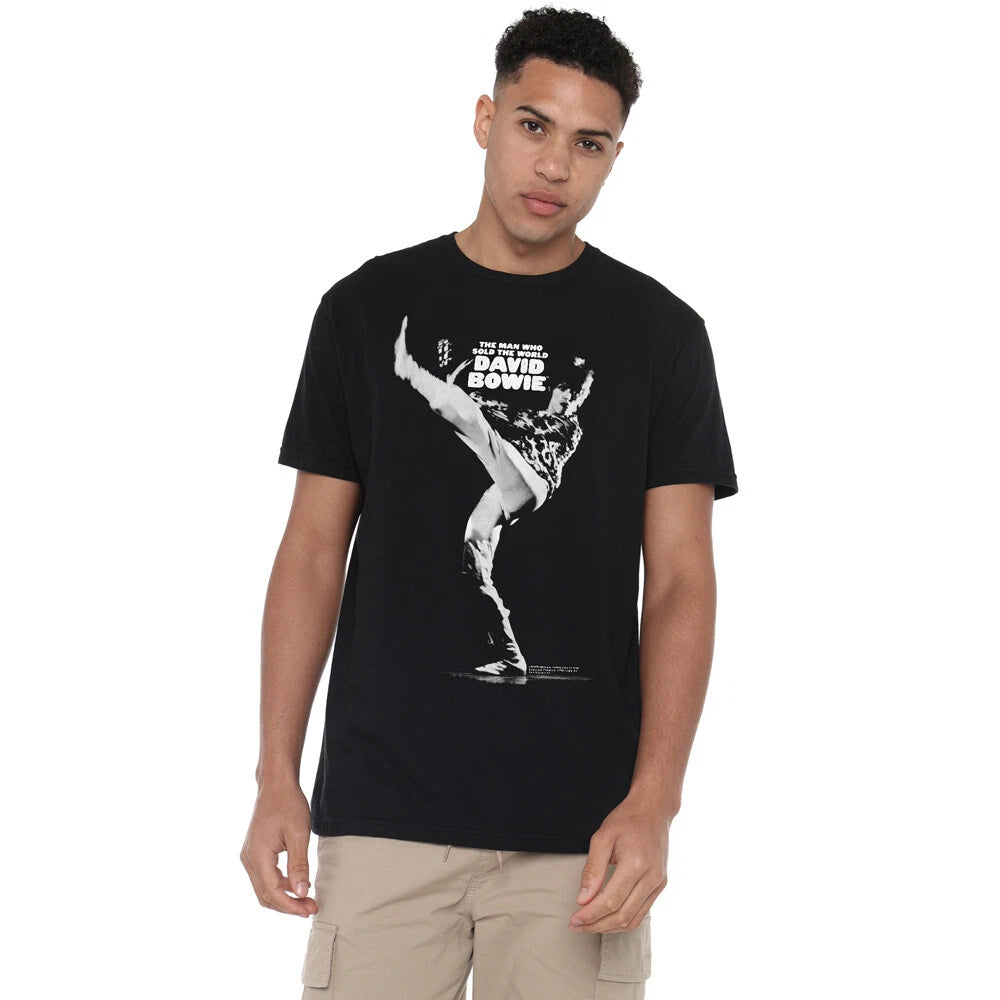David Bowie Silhouette T-Shirt S-2XL, Black