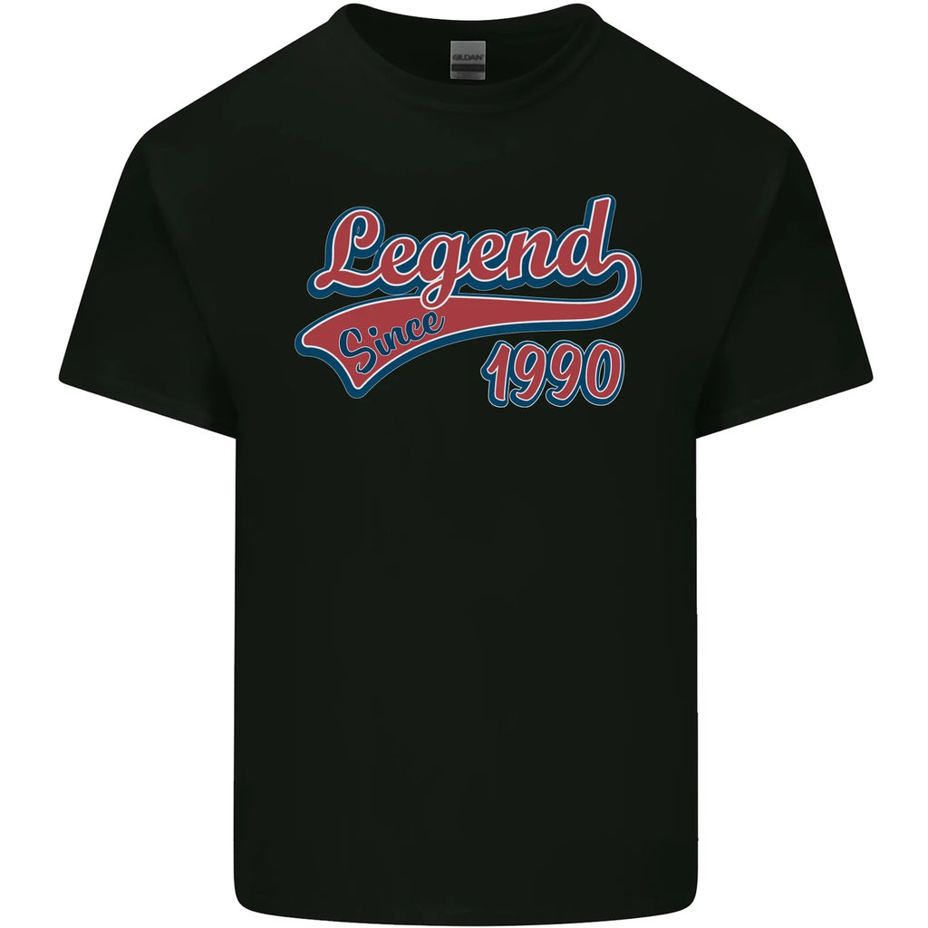 Legend Since 36th Birthday 1990 Mens Cotton T-Shirt Tee Top