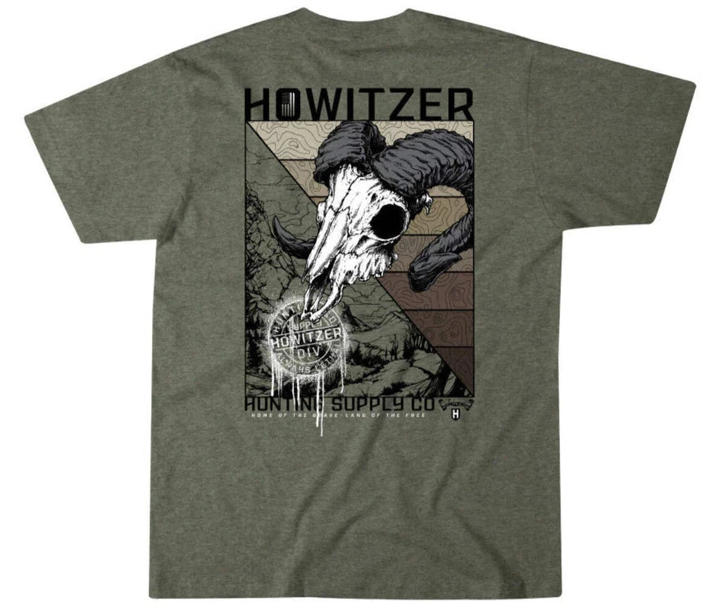 Howitzer Style Men's T-shirt Mountain Supply Military Grunt MFG