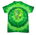 Rick and Morty New Adult T-Shirt - Rick Portal Gun In Front of Green Portal Tie